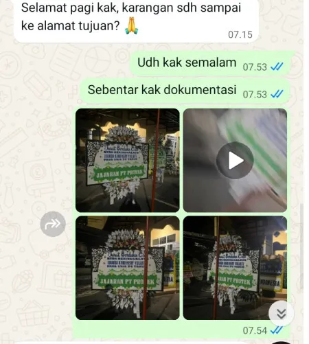 Pengiriman Papan Bunga Selamat Plipir Purworejo