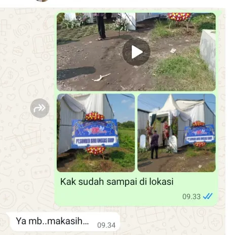 Pengiriman Karangan Bunga Plipir Purworejo