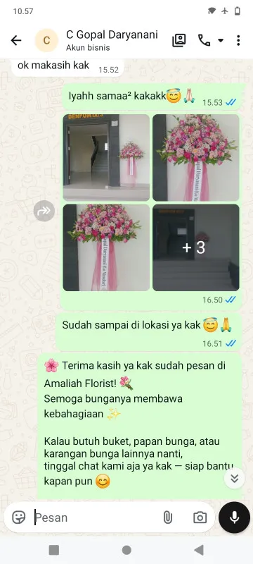Pengiriman Karangan Bunga Plipir Purworejo
