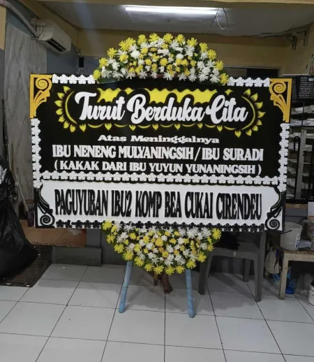 Papan Bunga Duka Plipir Purworejo